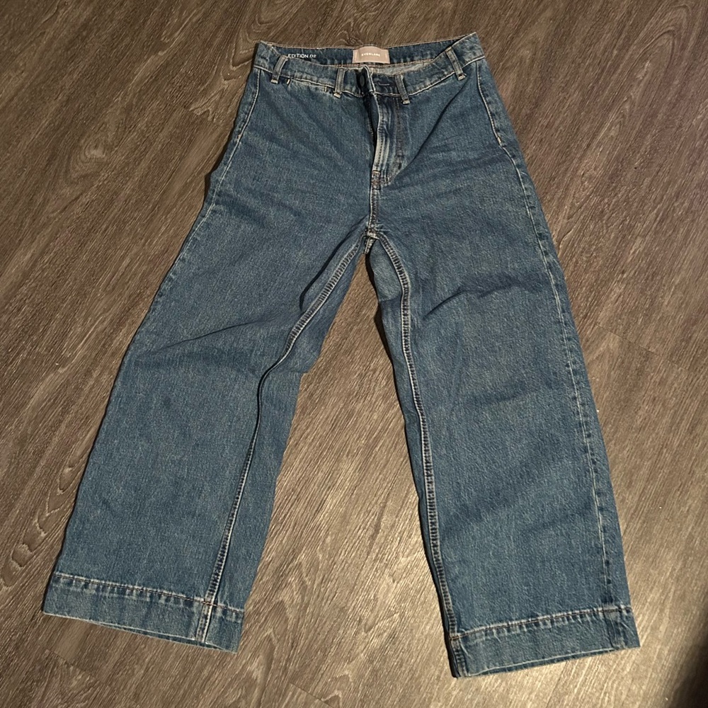 Everlane edition 02 high waisted wide leg jeans